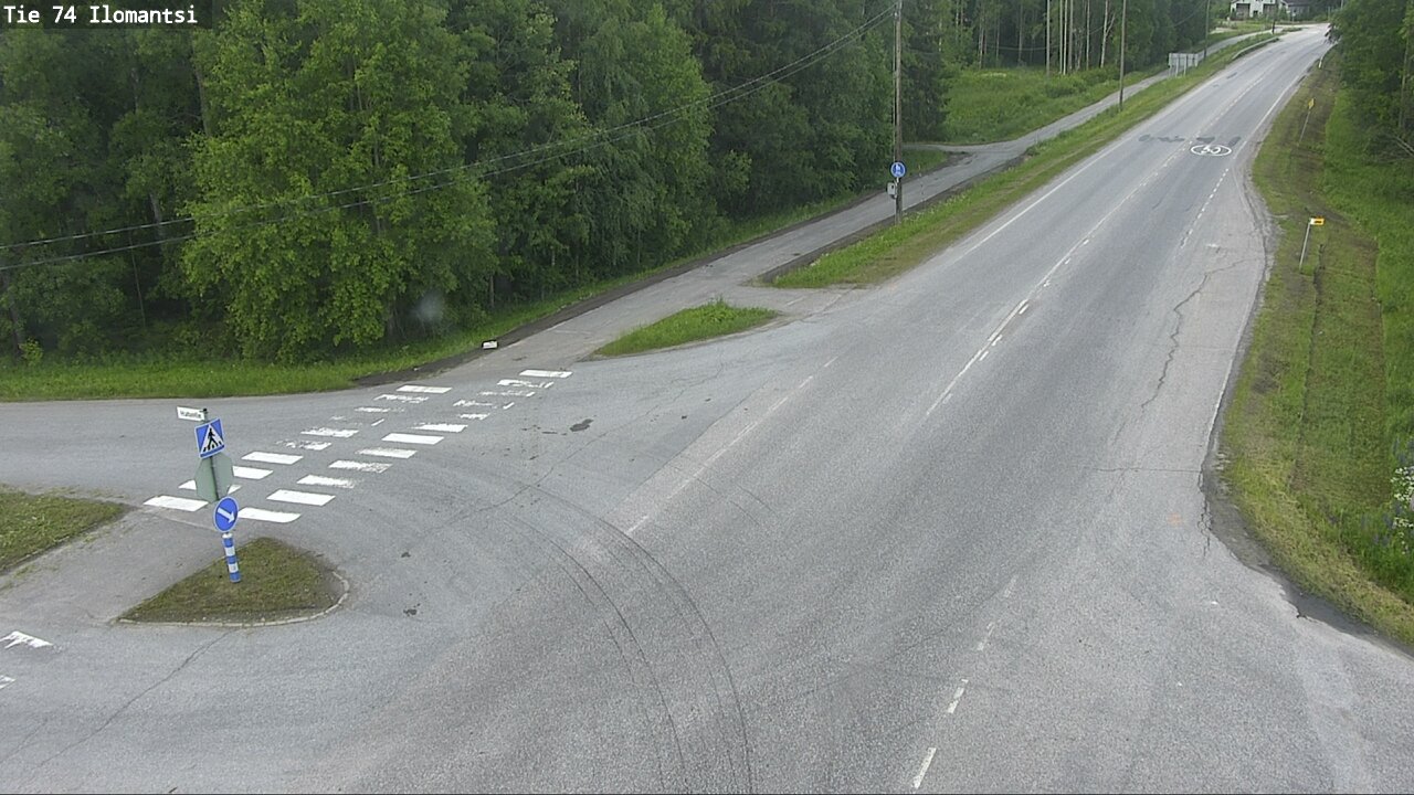Weather Camera Image Väg 74 Ilomantsi, Ilomantsi, Pohjois-Karjala
