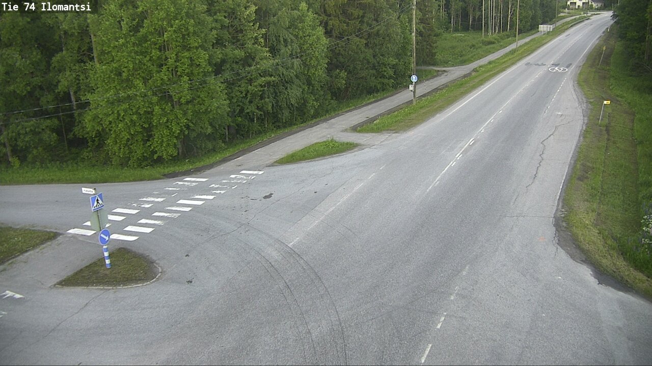 Weather Camera Image Väg 74 Ilomantsi, Ilomantsi, Pohjois-Karjala