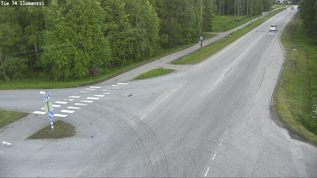 Weather Camera Image Väg 74 Ilomantsi, Ilomantsi, Pohjois-Karjala