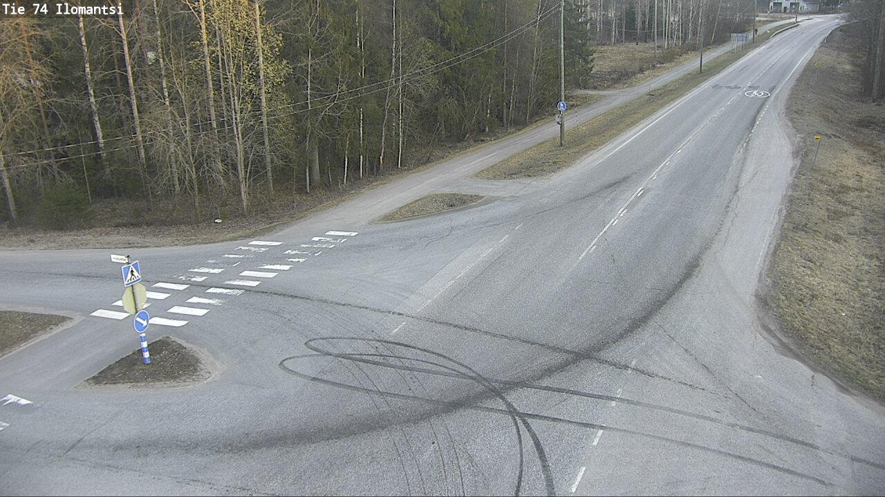 Weather Camera Image Väg 74 Ilomantsi, Ilomantsi, Pohjois-Karjala