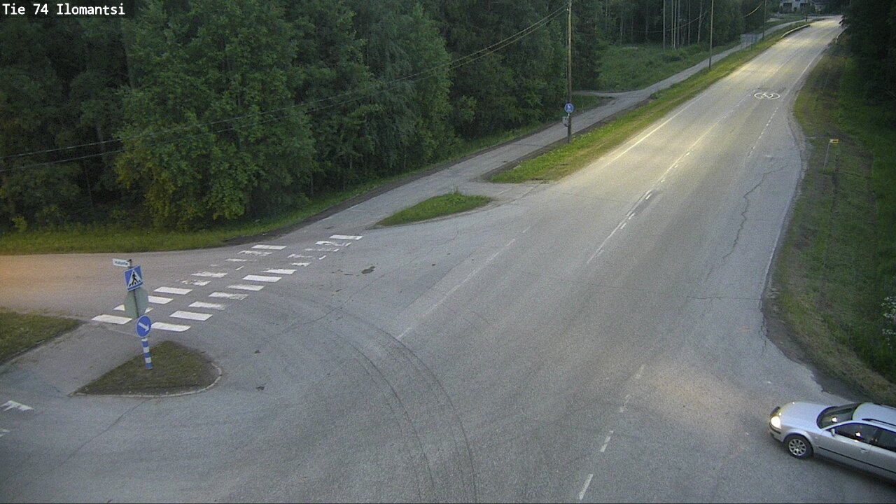 Weather Camera Image Väg 74 Ilomantsi, Ilomantsi, Pohjois-Karjala