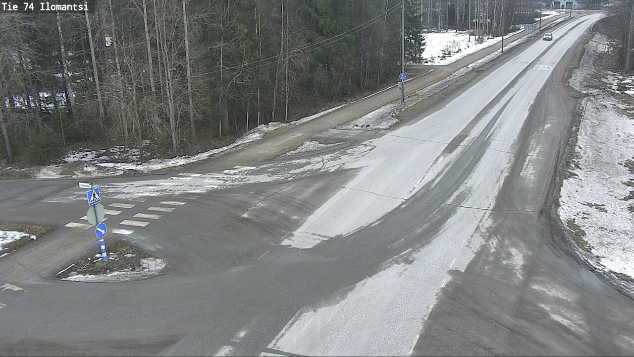 Weather Camera Image Road 74 Ilomantsi, Ilomantsi, Pohjois-Karjala
