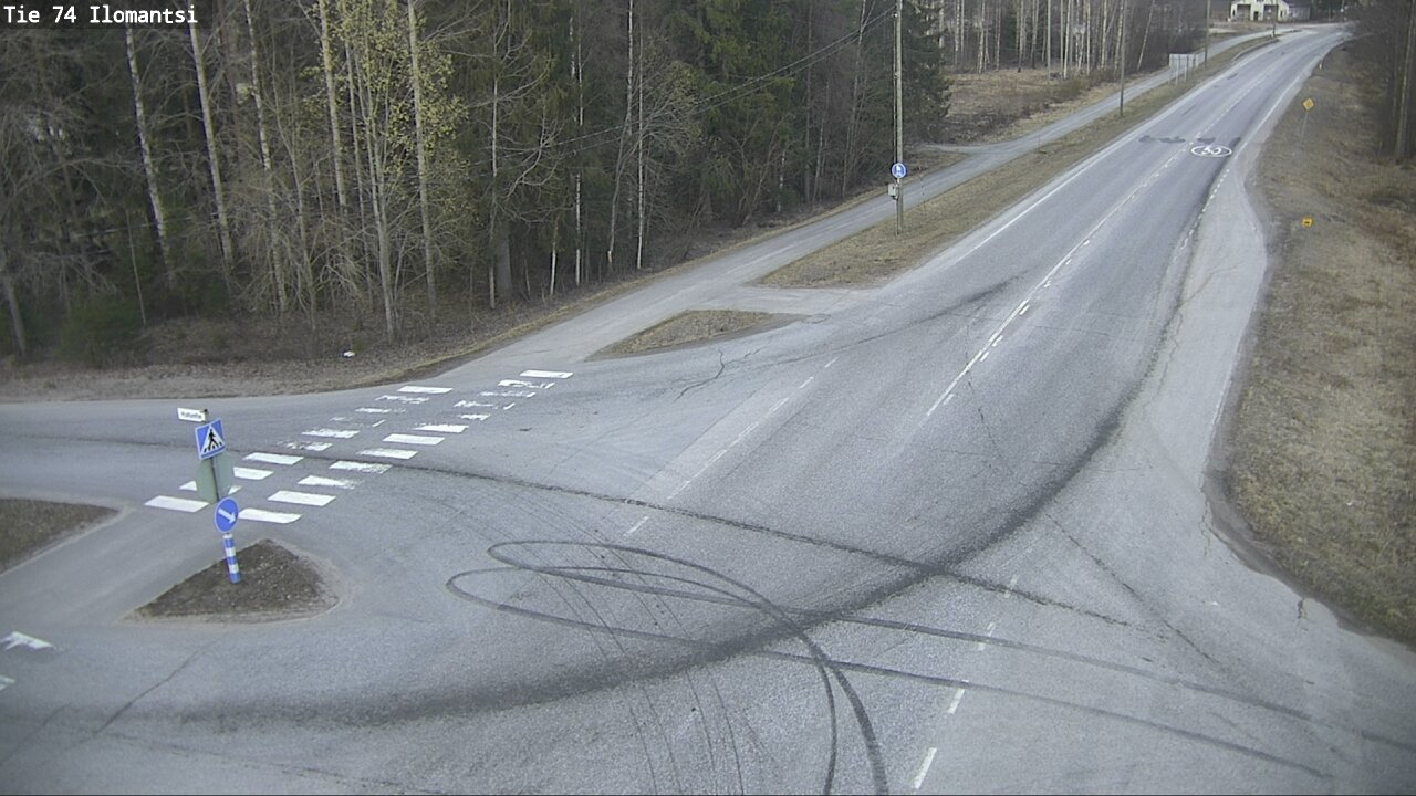 Weather Camera Image Väg 74 Ilomantsi, Ilomantsi, Pohjois-Karjala