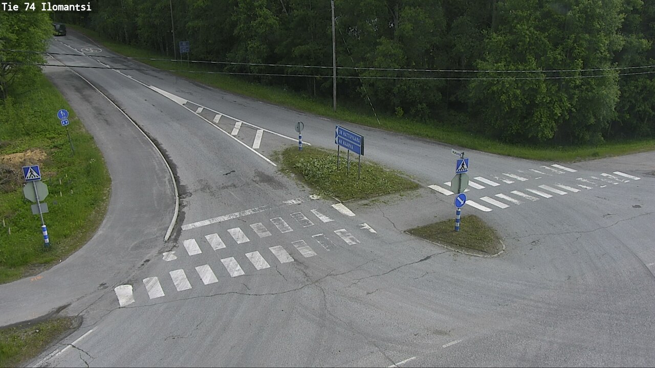Weather Camera Image Road 74 Ilomantsi, Ilomantsi, Pohjois-Karjala