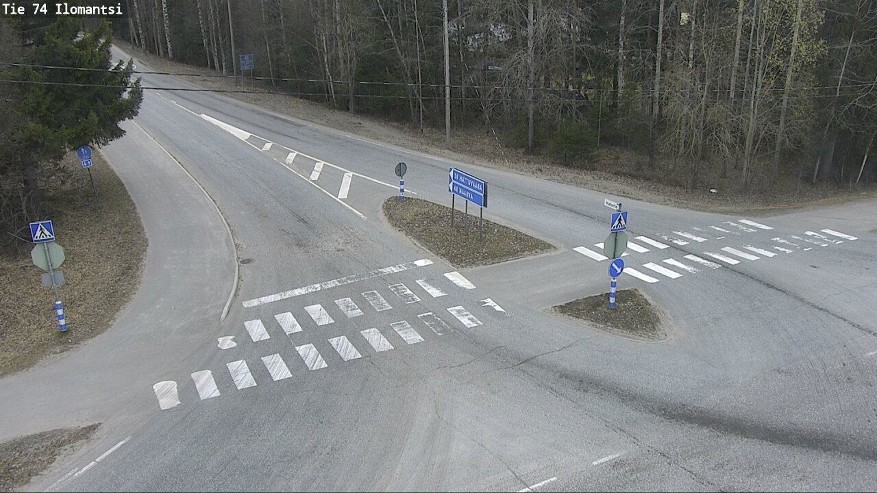 Weather Camera Image Väg 74 Ilomantsi, Ilomantsi, Pohjois-Karjala