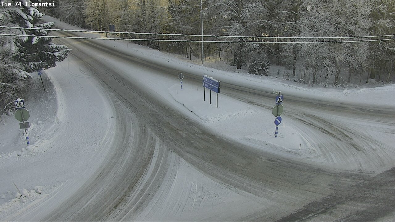 Weather Camera Image Road 74 Ilomantsi, Ilomantsi, Pohjois-Karjala