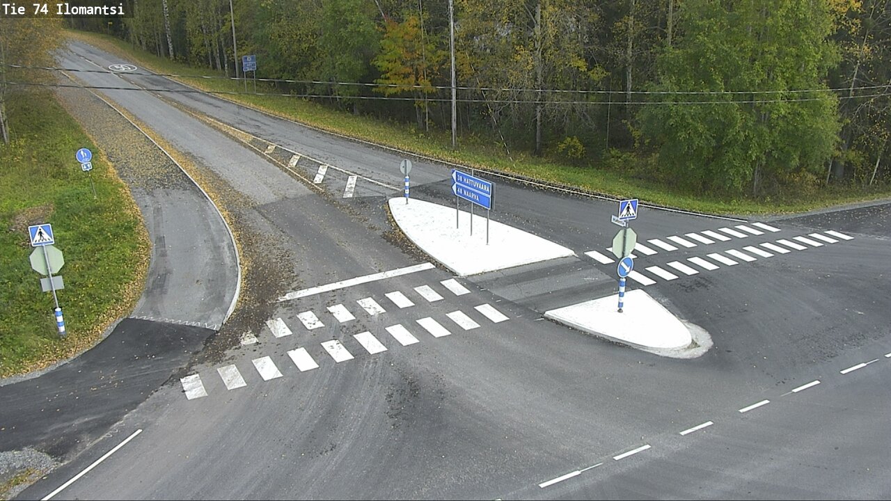 Weather Camera Image Road 74 Ilomantsi, Ilomantsi, Pohjois-Karjala