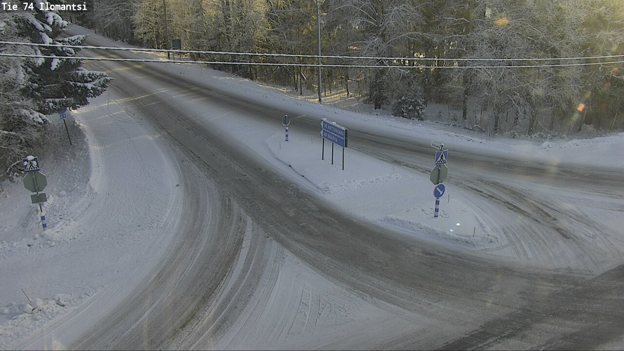 Weather Camera Image Road 74 Ilomantsi, Ilomantsi, Pohjois-Karjala