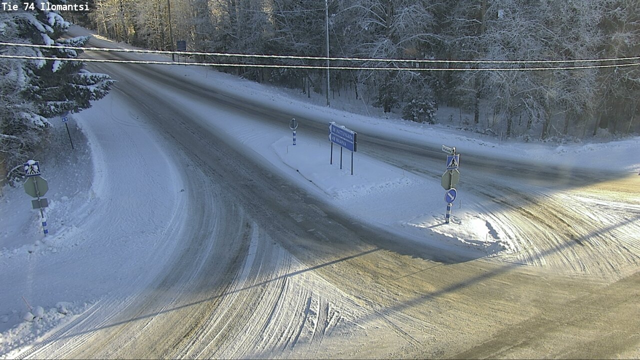 Weather Camera Image Road 74 Ilomantsi, Ilomantsi, Pohjois-Karjala