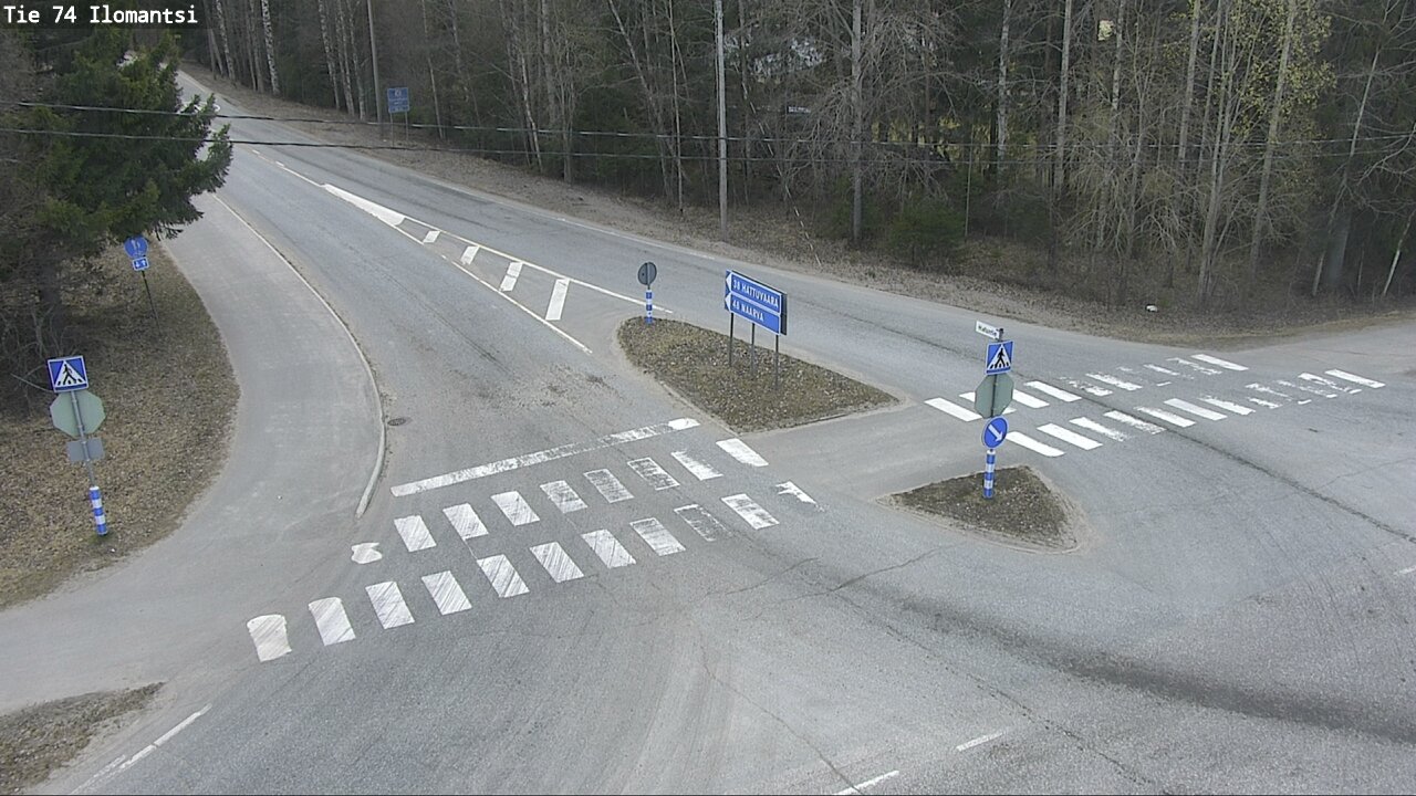 Weather Camera Image Väg 74 Ilomantsi, Ilomantsi, Pohjois-Karjala