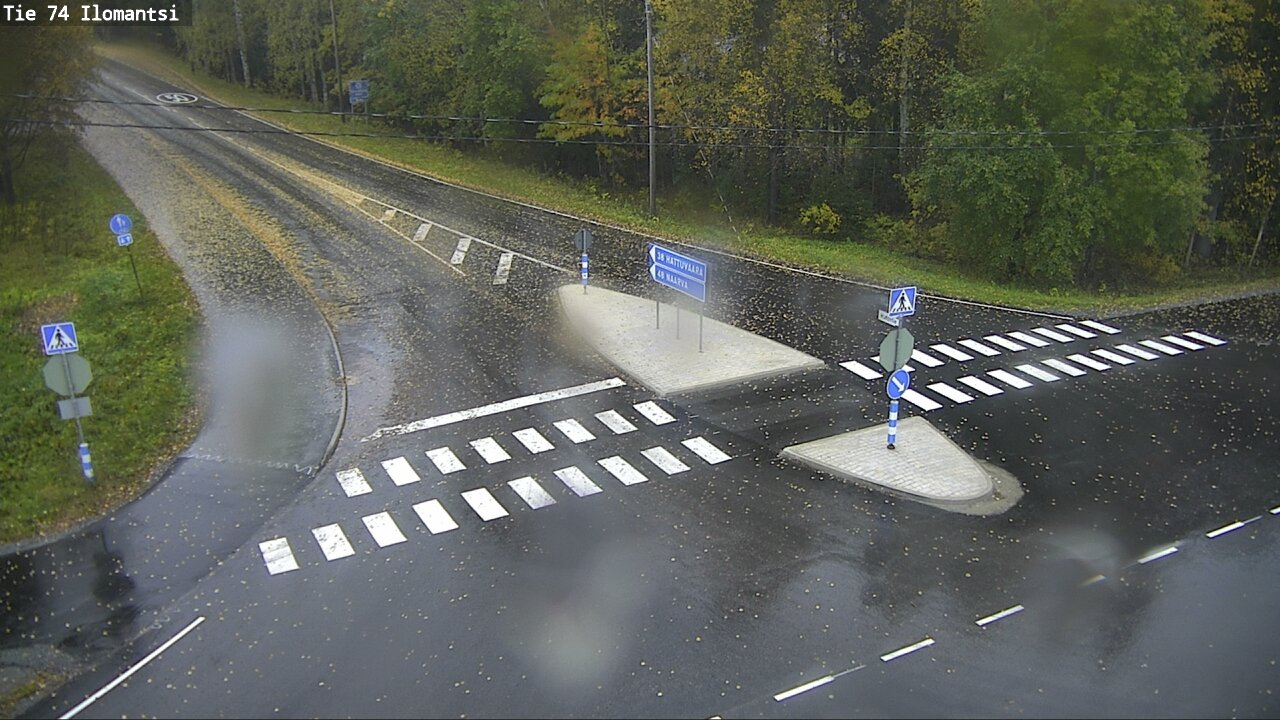Weather Camera Image Väg 74 Ilomantsi, Ilomantsi, Pohjois-Karjala