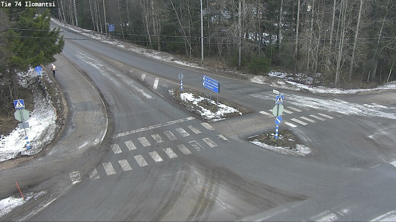 Weather Camera Image Väg 74 Ilomantsi, Ilomantsi, Pohjois-Karjala