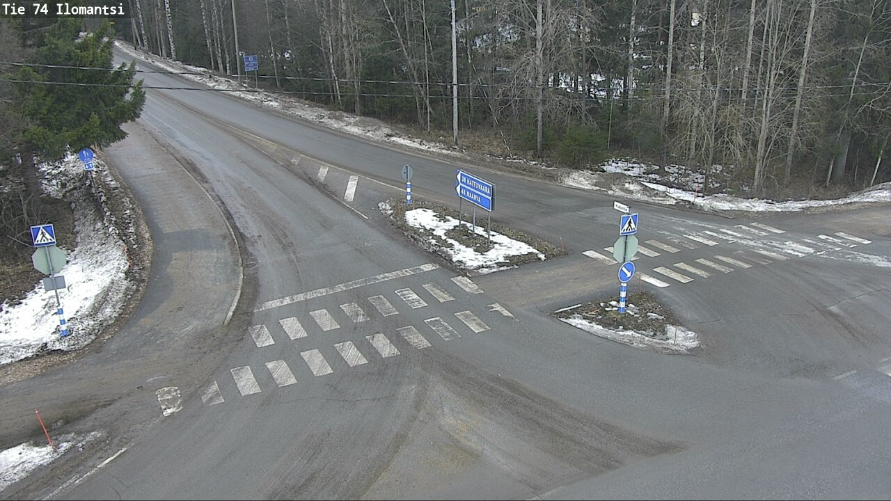 Weather Camera Image Road 74 Ilomantsi, Ilomantsi, Pohjois-Karjala