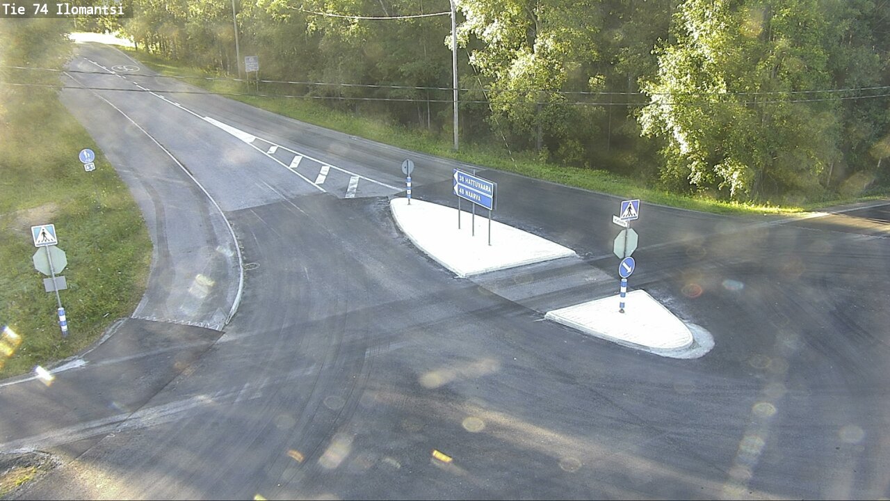 Weather Camera Image Väg 74 Ilomantsi, Ilomantsi, Pohjois-Karjala
