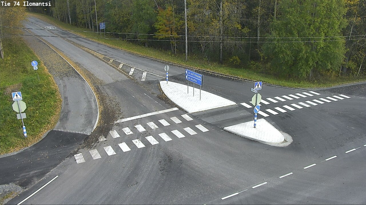 Weather Camera Image Road 74 Ilomantsi, Ilomantsi, Pohjois-Karjala