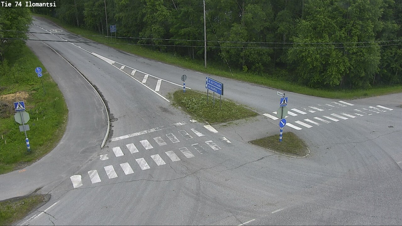 Weather Camera Image Road 74 Ilomantsi, Ilomantsi, Pohjois-Karjala
