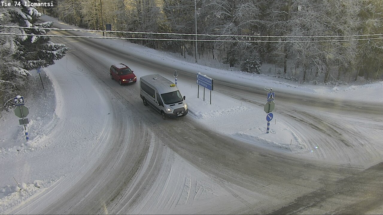 Weather Camera Image Road 74 Ilomantsi, Ilomantsi, Pohjois-Karjala