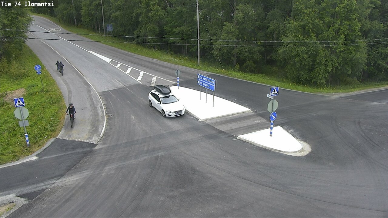 Weather Camera Image Road 74 Ilomantsi, Ilomantsi, Pohjois-Karjala