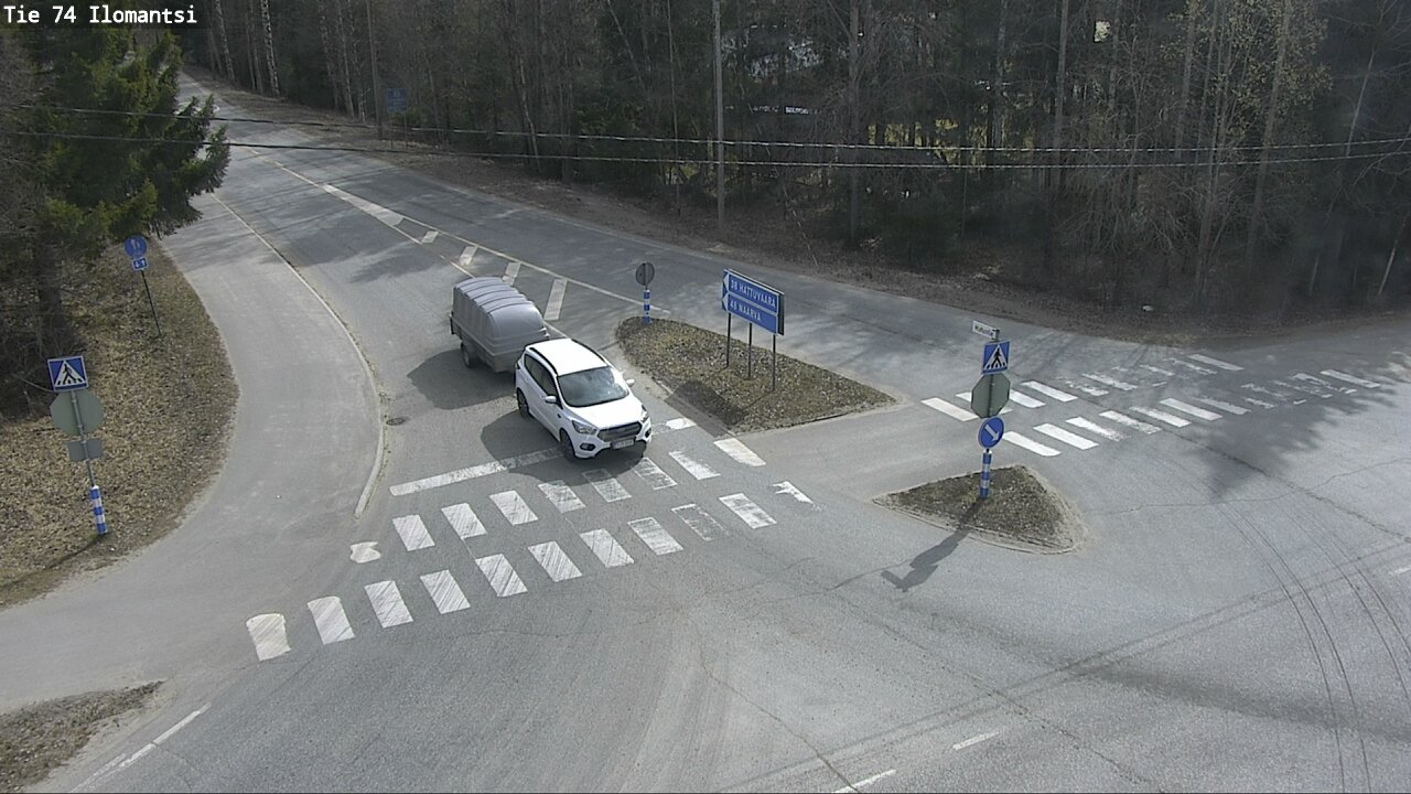 Weather Camera Image Väg 74 Ilomantsi, Ilomantsi, Pohjois-Karjala