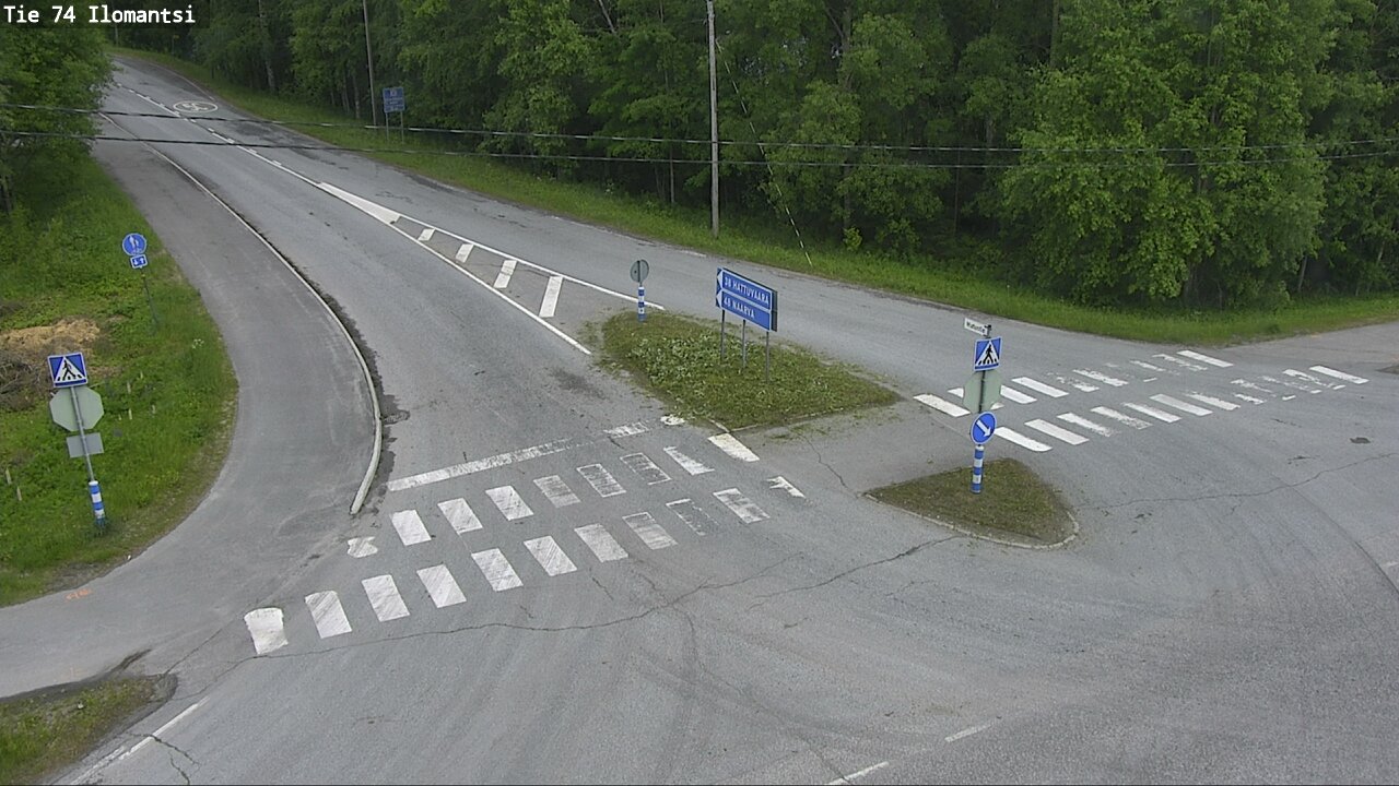 Weather Camera Image Road 74 Ilomantsi, Ilomantsi, Pohjois-Karjala