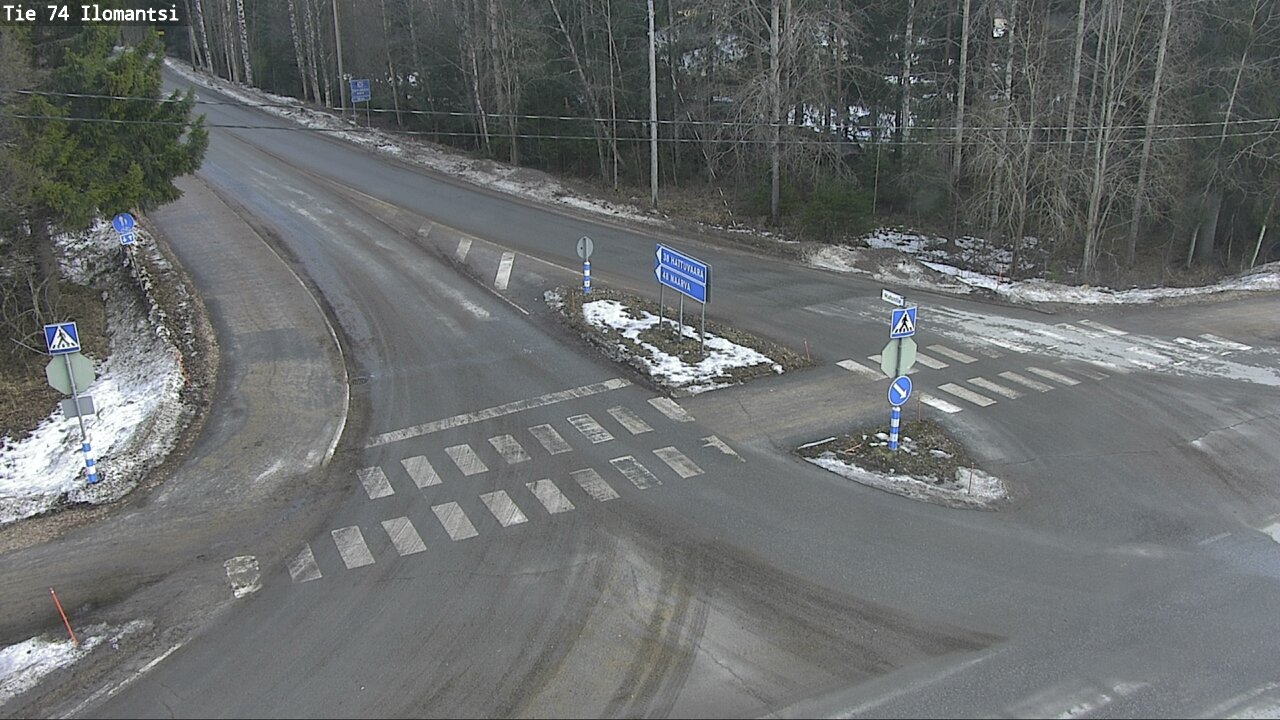 Weather Camera Image Väg 74 Ilomantsi, Ilomantsi, Pohjois-Karjala