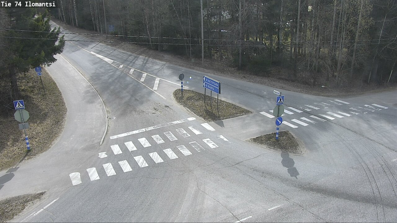 Weather Camera Image Väg 74 Ilomantsi, Ilomantsi, Pohjois-Karjala