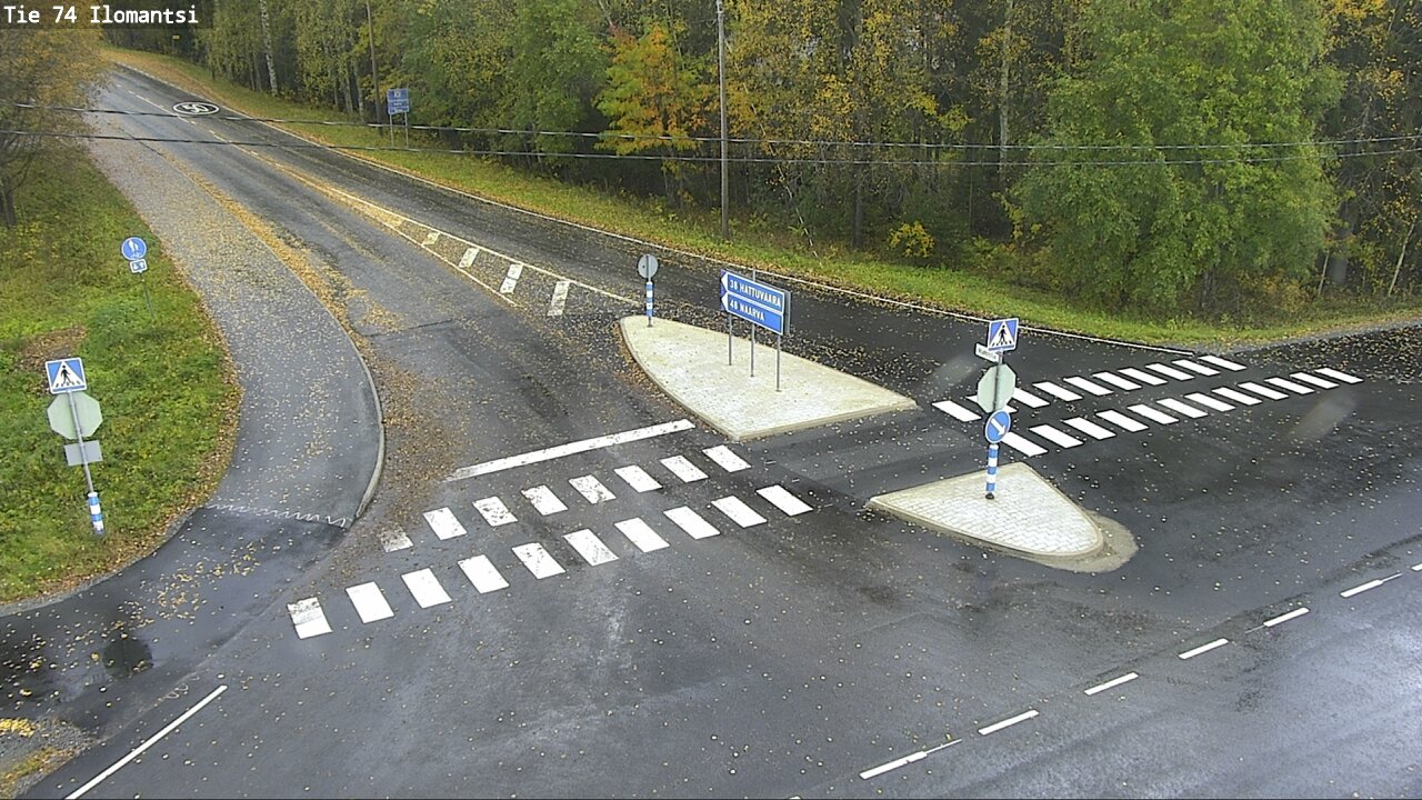 Weather Camera Image Road 74 Ilomantsi, Ilomantsi, Pohjois-Karjala