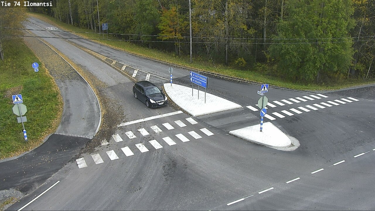 Weather Camera Image Road 74 Ilomantsi, Ilomantsi, Pohjois-Karjala
