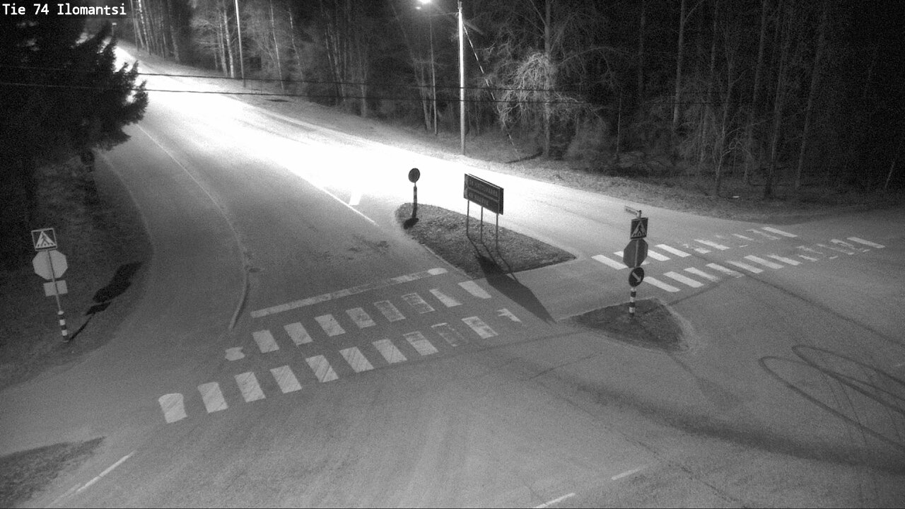 Weather Camera Image Väg 74 Ilomantsi, Ilomantsi, Pohjois-Karjala