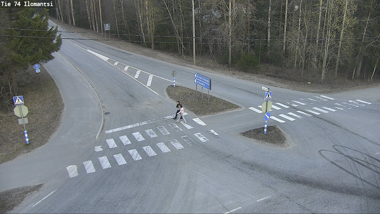 Weather Camera Image Väg 74 Ilomantsi, Ilomantsi, Pohjois-Karjala