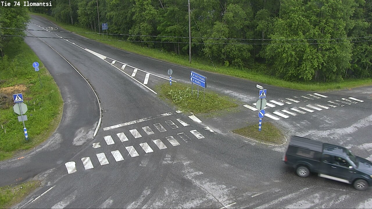 Weather Camera Image Väg 74 Ilomantsi, Ilomantsi, Pohjois-Karjala