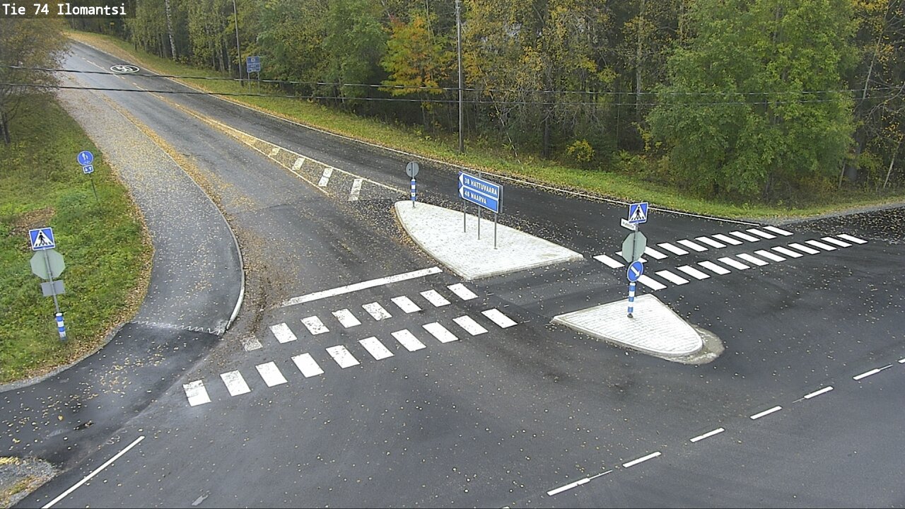 Weather Camera Image Road 74 Ilomantsi, Ilomantsi, Pohjois-Karjala