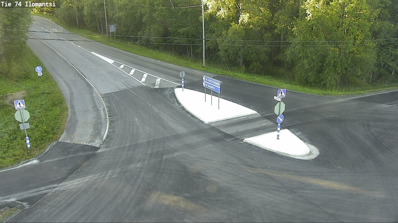 Weather Camera Image Road 74 Ilomantsi, Ilomantsi, Pohjois-Karjala