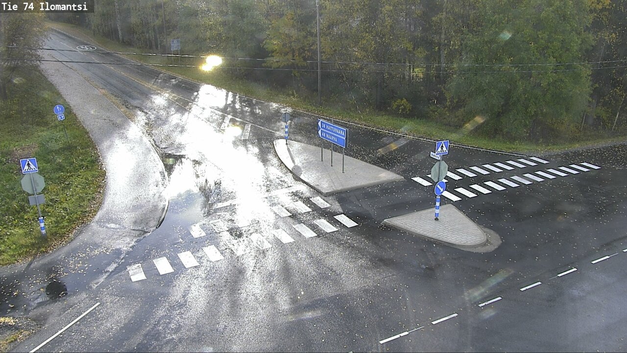 Weather Camera Image Väg 74 Ilomantsi, Ilomantsi, Pohjois-Karjala