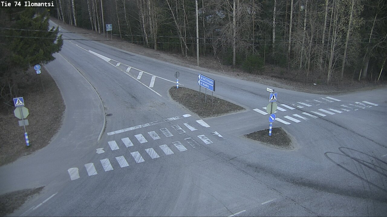 Weather Camera Image Väg 74 Ilomantsi, Ilomantsi, Pohjois-Karjala