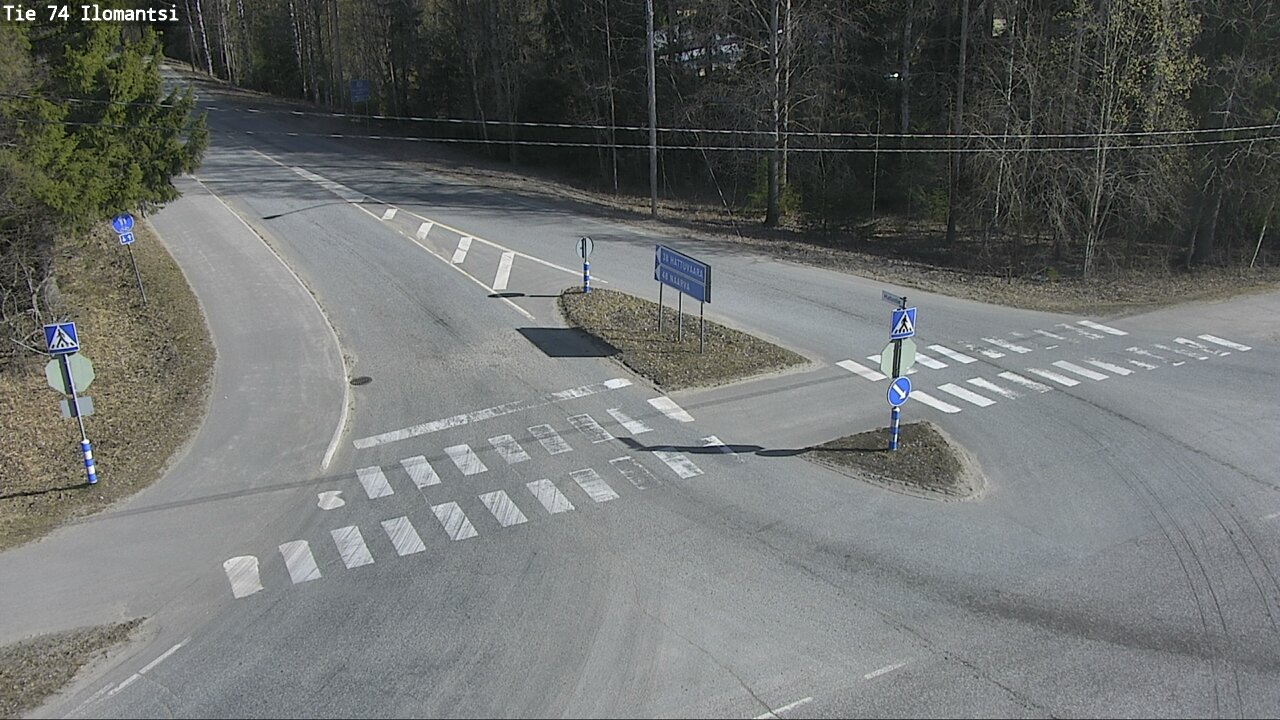 Weather Camera Image Väg 74 Ilomantsi, Ilomantsi, Pohjois-Karjala