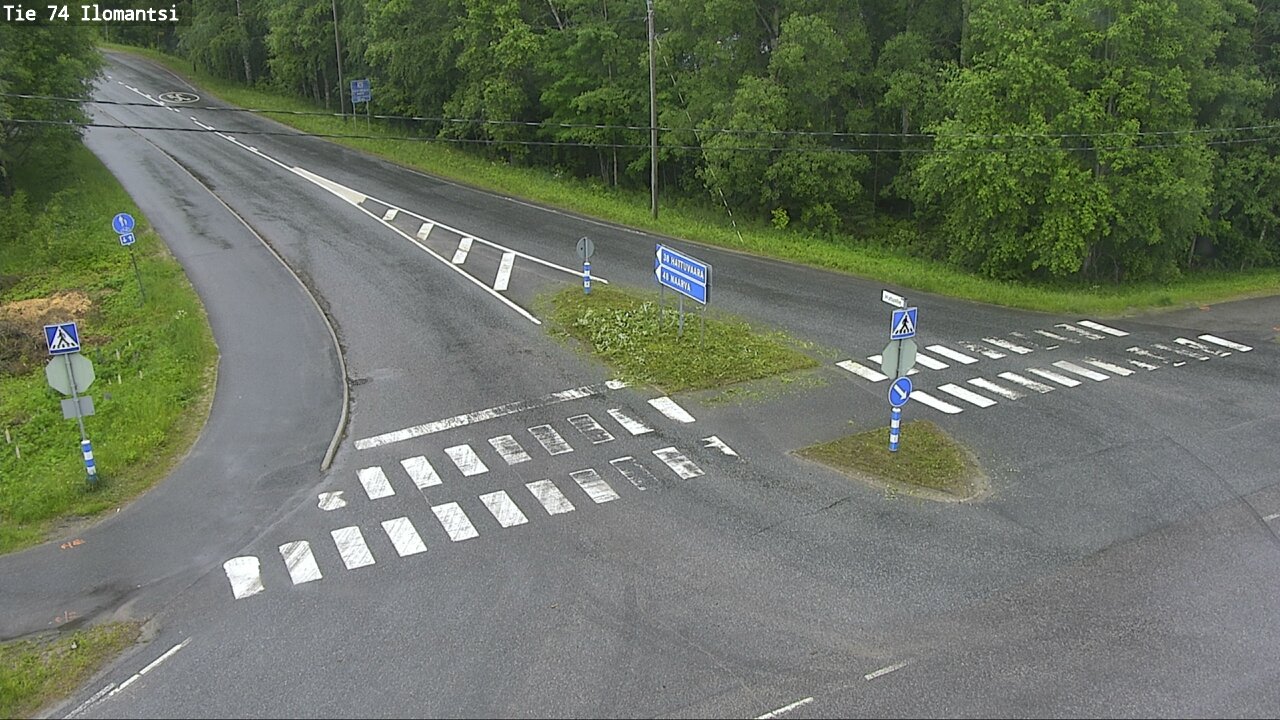 Weather Camera Image Väg 74 Ilomantsi, Ilomantsi, Pohjois-Karjala