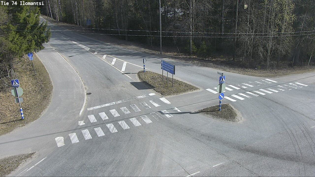 Weather Camera Image Väg 74 Ilomantsi, Ilomantsi, Pohjois-Karjala