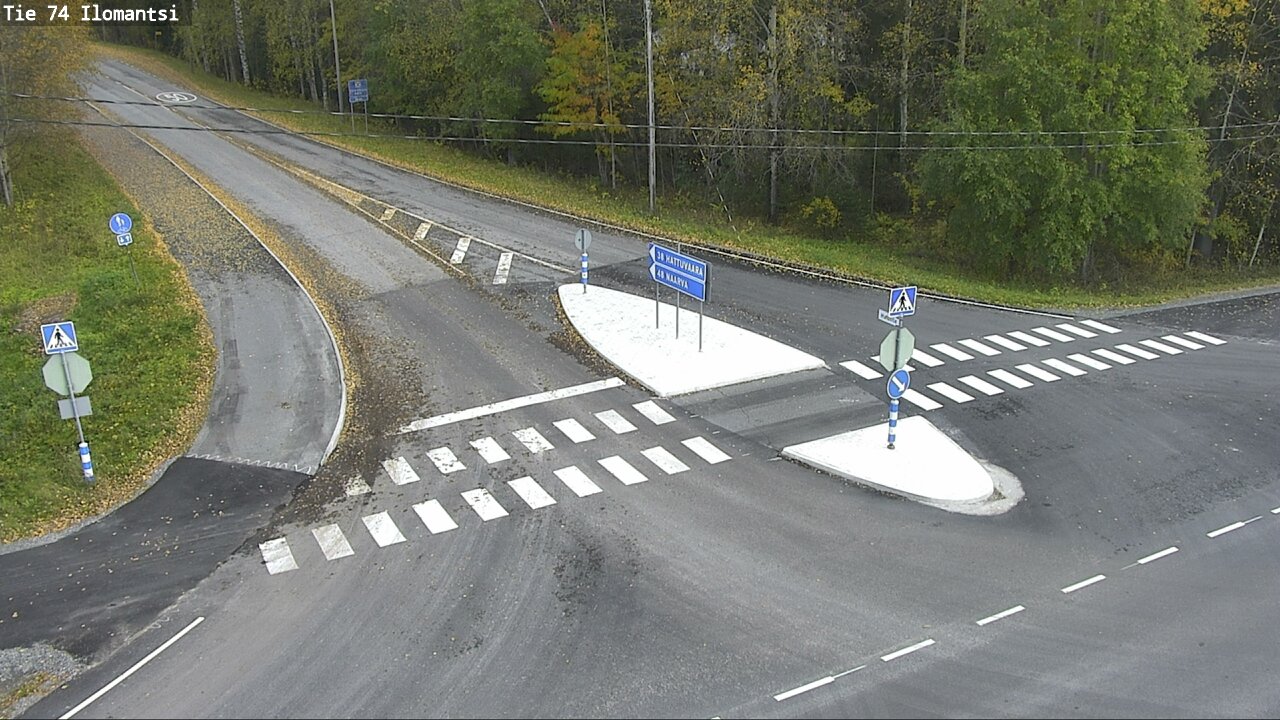 Weather Camera Image Road 74 Ilomantsi, Ilomantsi, Pohjois-Karjala