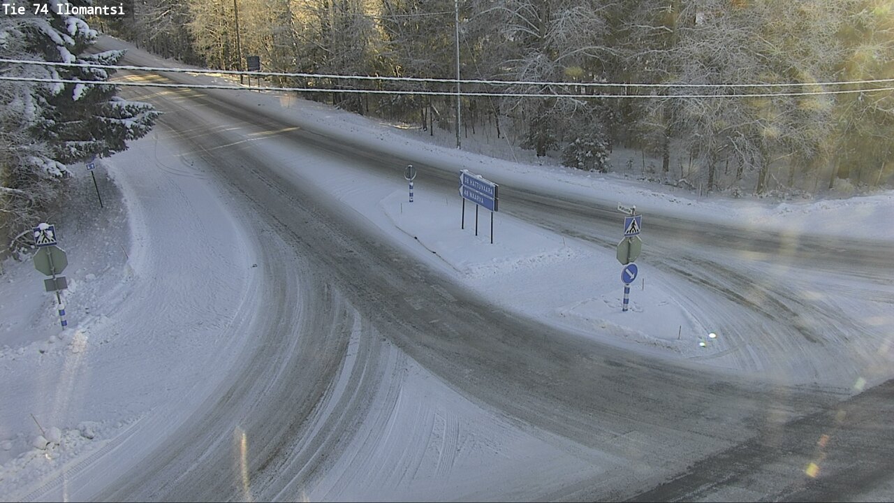 Weather Camera Image Road 74 Ilomantsi, Ilomantsi, Pohjois-Karjala
