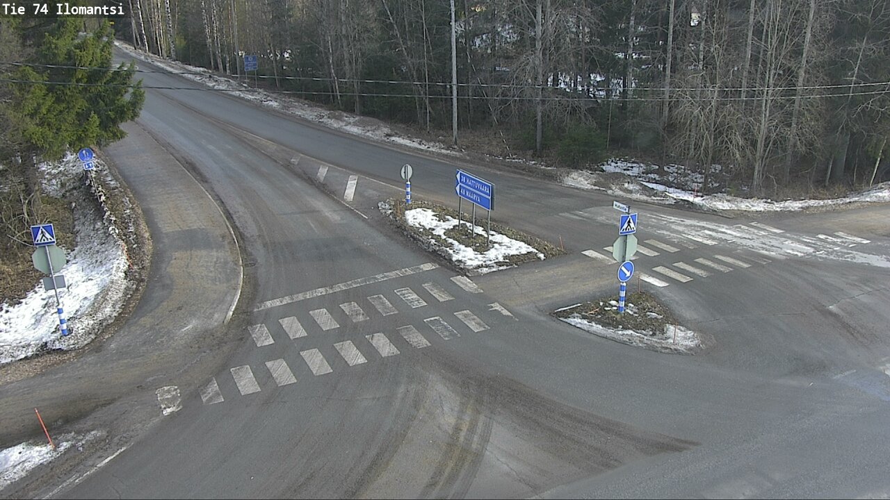 Weather Camera Image Väg 74 Ilomantsi, Ilomantsi, Pohjois-Karjala
