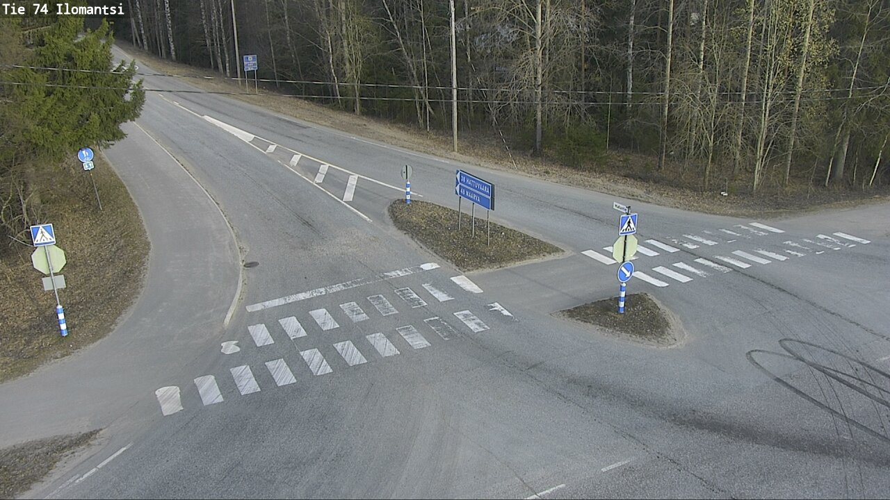 Weather Camera Image Väg 74 Ilomantsi, Ilomantsi, Pohjois-Karjala