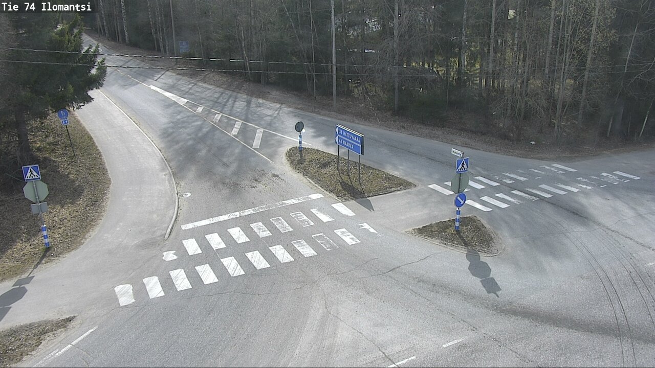 Weather Camera Image Väg 74 Ilomantsi, Ilomantsi, Pohjois-Karjala