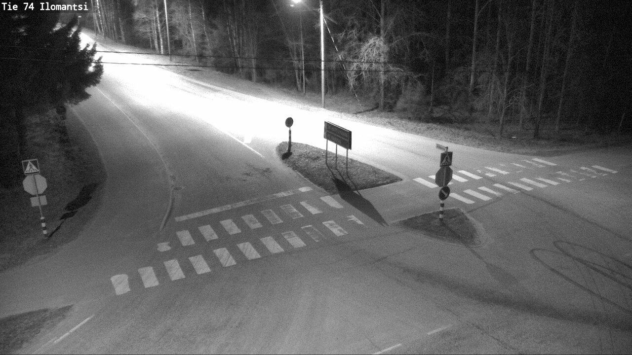 Weather Camera Image Road 74 Ilomantsi, Ilomantsi, Pohjois-Karjala