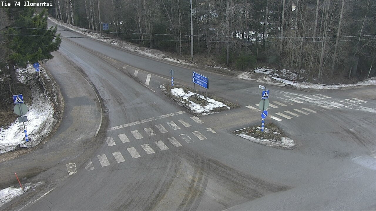 Weather Camera Image Väg 74 Ilomantsi, Ilomantsi, Pohjois-Karjala