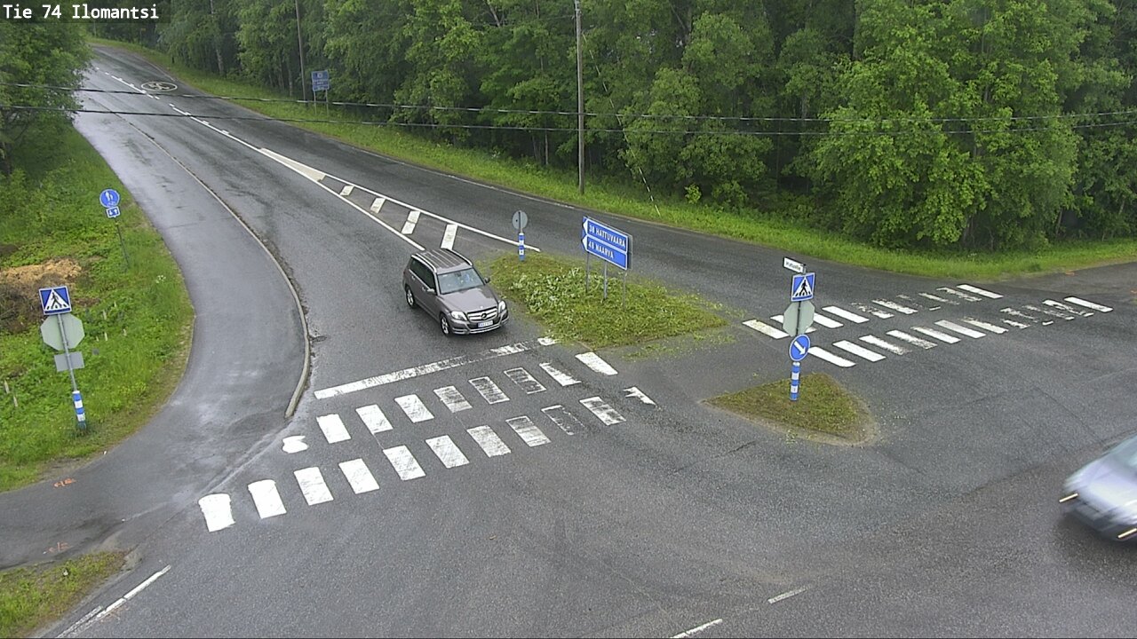 Weather Camera Image Väg 74 Ilomantsi, Ilomantsi, Pohjois-Karjala