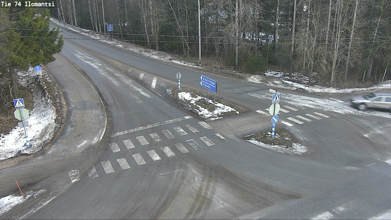 Weather Camera Image Väg 74 Ilomantsi, Ilomantsi, Pohjois-Karjala
