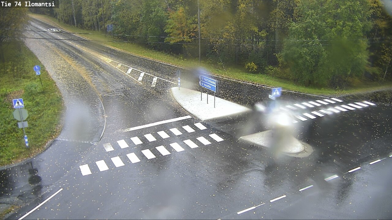 Weather Camera Image Väg 74 Ilomantsi, Ilomantsi, Pohjois-Karjala