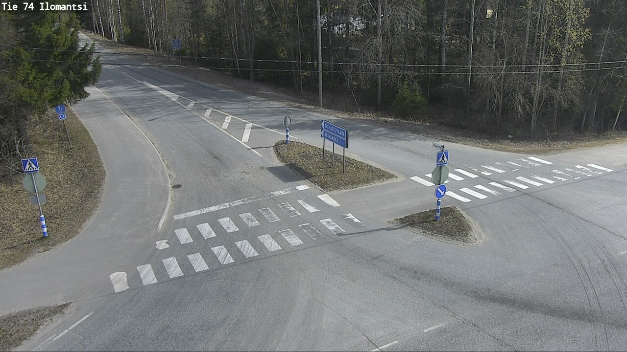 Weather Camera Image Väg 74 Ilomantsi, Ilomantsi, Pohjois-Karjala