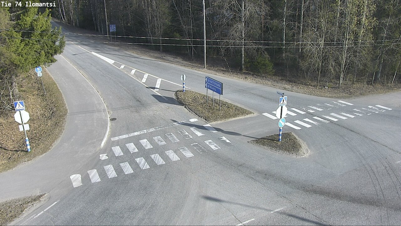 Weather Camera Image Väg 74 Ilomantsi, Ilomantsi, Pohjois-Karjala